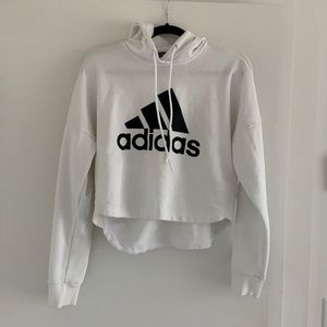 Adidas Cropped Hoodie